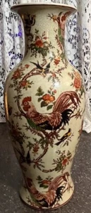 vintage asian chinese vase Rooster. 1960-70. Original gift - Foto 1 di 5
