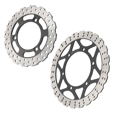 Front & Rear Brake Disc For Kawasaki Ninja 250R EX250J 2008 2009 2010 2011 2012* - Image 1 of 4