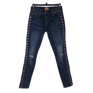 Driftwood Jackie Skinny-Jeans Damen Größe W25 L29 Blau Classic Fit - Bild 1 von 10