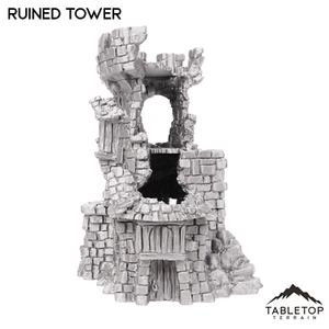 Ruined Tower - Hagglethorn Hollow - Fantasy Ruins - Fantasy Tabletop Terrain  - Picture 1 of 11