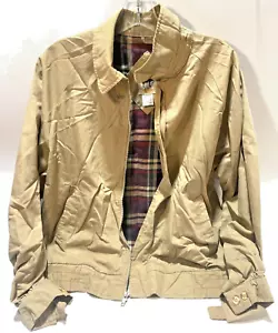 Vintage hellbraune Harrington Jacke klassisch Racing Mod Ska Bootboy Kelly Herren Medium - Bild 1 von 8