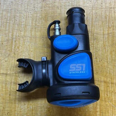 Atomic Aquatics SS1 Safe Second - Blue - Regulator/Inflator Combo - Image 1 of 4