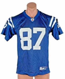 EXCELLENT Reggie Wayne Indianapolis Colts NFL Equipment Jersey Reebok Youth L - Picture 1 of 11