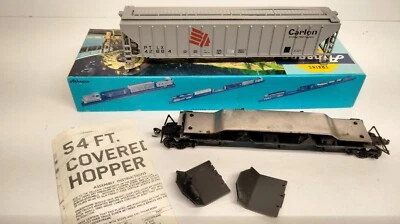 HO Athearn Bev Bel Carlon CARX 54' P.S. RibSide Hopper Covered 42884 NEW - Image 1 of 4