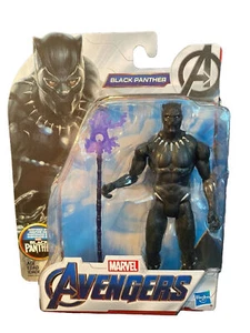 BLACK PANTHER Avengers 6" Marvel Comics Action Figure Toy Hasbro 2018 NEW in Box - Picture 1 of 5