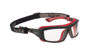 Bolle ULTIM8 ULTIMPSI Schutzbrille mit Wechselriemen & Seitenarm klare Linse - Bild 1 von 1