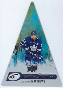 2023-24 Upper Deck Ice Depth Of Winter Auston Matthews DW-28 - Picture 1 of 2
