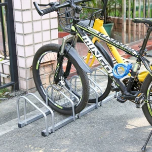 Fahrradständer Räder Fahrrad Ständer Wandhalter Aufstellständer 4 er 4 Räder - Bild 1 von 13