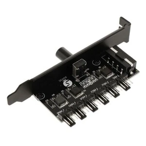 4-Pin Power PCI Cooling Fan Speed Controller 6 Channels PC Case Fans Adapter - Picture 1 of 8