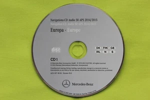 CD NAVIGATION MERCEDES BENZ AUDIO 50 APS NORDEUROPA ENGLAND 2015 CLS E SLK NTG1 - Bild 1 von 2