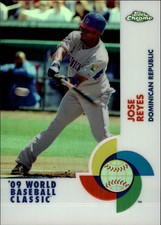 2009 Topps Chrome World Baseball Classic Refractors #W79 Jose Reyes /500