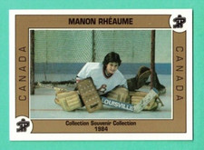 (1) MANON RHEAUME 1993 PEE WEE TOURNAMENT PROMOTION  NM+  CARD (H7158)
