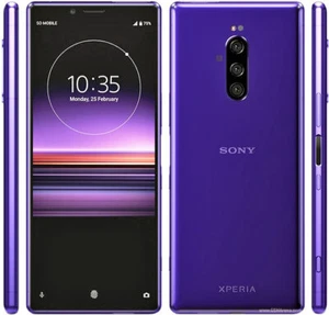 Odblokowany smartfon Sony Xperia 1 (XZ4) J8110 J9110 128GB 6GB RAM odblokowany 4G - Zdjęcie 1 z 16