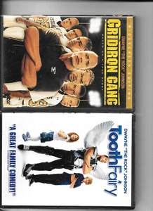 2 DVD's Tooth Fairy plus Gridiron Gang - Picture 1 of 1
