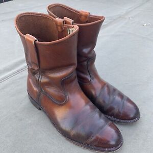 Bottes de travail vintage Pecos Red Wing IRISH SETTER taille 10,5 B fabriquées aux États-Unis !!!