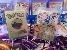Charizard Delta Species Pokémon Promo Gold Metal Collectible Art Card 100/101