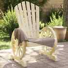 Vidaxl Garden Adirondack Chairs 2 Pcs Solid Wood Fir