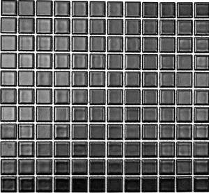 Mosaico negro mate espejo de azulejos cocina pared trasera 18-0311 I 10 placas de mosaico - Imagen 1 de 5