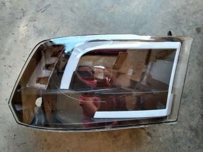 2013-2018 Dodge Ram 1500 2500 3500 Black W Clear Lens Led Drl Headlight Right - Image 1 of 4