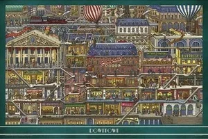 Rompecabezas de construcción alta pieza compacta 500 piezas [3524] - Imagen 1 de 1