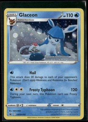 Glaceon SWSH192 Promo - Pokemon TCG SWSH: Sword & Shield Promo Cards - Image 1 of 2