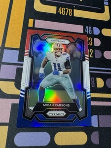 2023 Panini Prizm Micah Parsons Red White & Blue Prizm #78 - Bild 1 von 2
