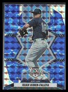 2022 Panini Mosaic Blue Camo #74 Isiah Kiner-Falefa New York Yankees - Picture 1 of 2