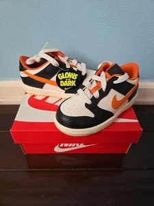 Dunk Low Retro PRM Halloween TD Size 9 DM0717-100 Brand New Toddler 9C - Picture 1 of 9