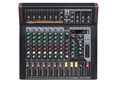 Boytone BT-88MX 9-Channel Bluetooth Audio Mixer DJ Sound Controller USB - Image 1 of 4
