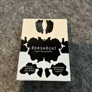 Rorshock game/personality test!! Used All Cards And Directions Here - Picture 1 of 4