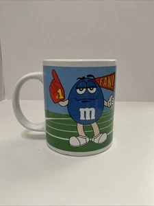 1995 Vintage M&M Football Mug - Picture 1 of 6