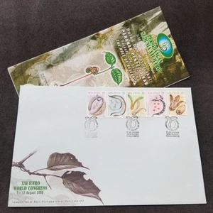 *FREE SHIP Malaysia XXI IUFRO Congress 2000 Tree Seed Leaf Plant (stamp FDC) - Picture 1 of 7