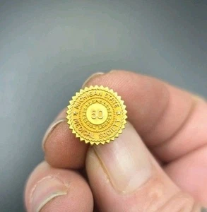 MICHIGAN STATE 50 YR? MEDICAL SOCIETY HAT LAPEL PIN - Picture 1 of 1