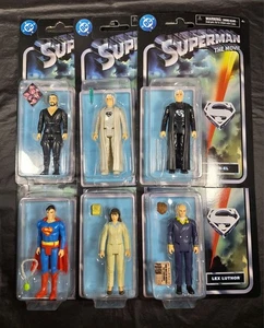 Superman Movie Figures 2025 Spin Master SET OF 6 NEW FREE SHIPPING (6) - Picture 1 of 16