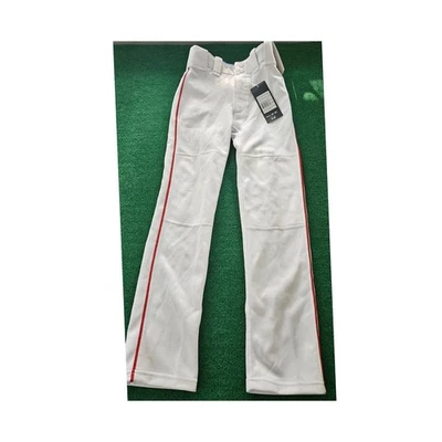 Mizuno Youth Baseball Pants White with Red Stripe New with Tags YS - Image 1 of 4
