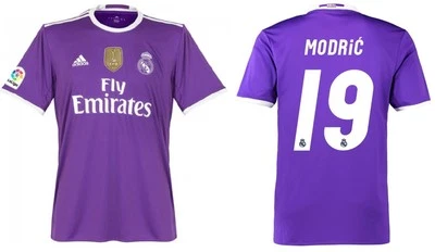 Trikot Adidas Real Madrid 2016-2017 Away WC Modric - Badge Klubweltmeister