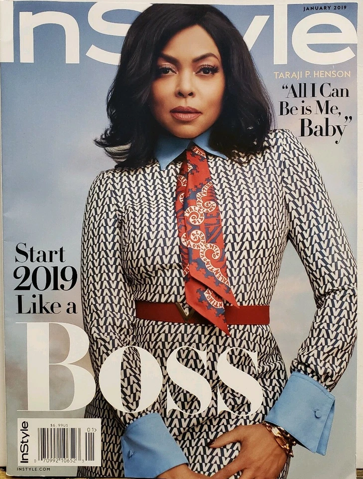 In Style Jan 2019 Taraji P Henson Fashion Women Beauty FREE SHIPPING CB - Image 1 of 1