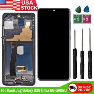 OLED For Samsung Galaxy S20 Ultra 5G G988U LCD Display Touch Screen Replacement - Picture 1 of 7