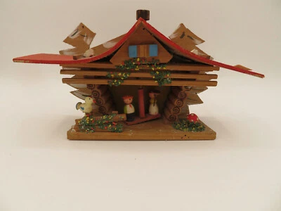 Vintage Wood Hand Painted Weather Vane Erzgebirge Style - Image 1 of 4