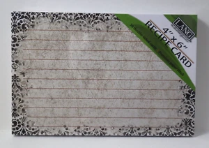 ABOT Cardinal rooster 4 x 6 RECIPE CARD PACK of 36 cards Lang - Picture 1 of 3