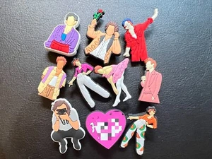10 pcs shoe charms for croc famous singer Theme Charms Shoe Charms - Picture 1 of 1
