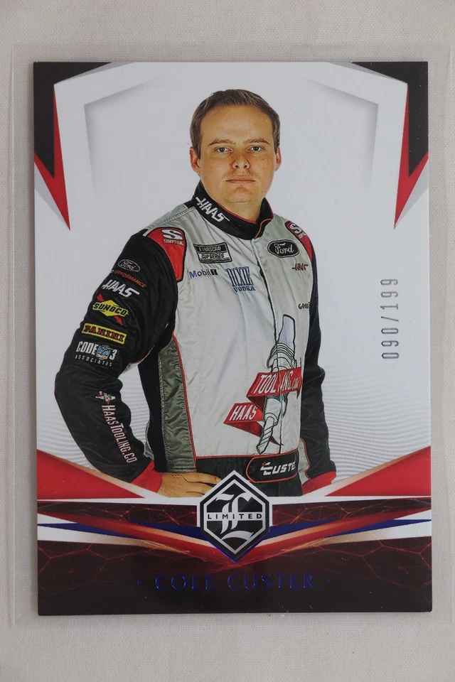 Cole Custer - 2021 NASCAR Chronicles Racing Limited Blue Parallel #90/199 - Image 1 of 1