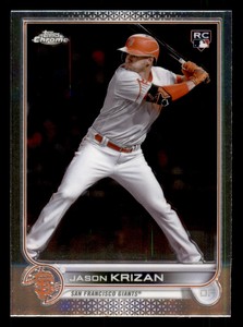 2022 Topps Chrome Update Jason Krizan #USC9 Rookie San Francisco Giants