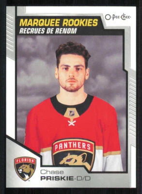 2020-21 O-Pee-Chee #616 Chase Priskie RC - Image 1 of 2