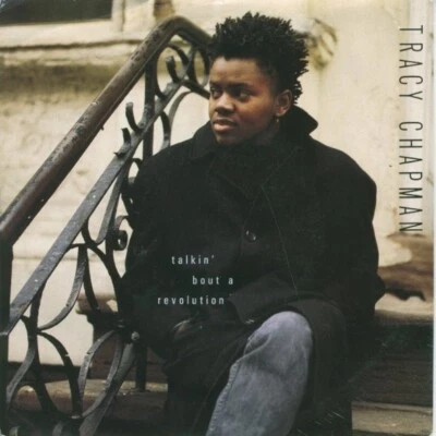 Tracy Chapman 'Talkin' Bout A Revolution' 7" Vinyl 1988. Elektra (EKR78T)  Foto 1 de 4