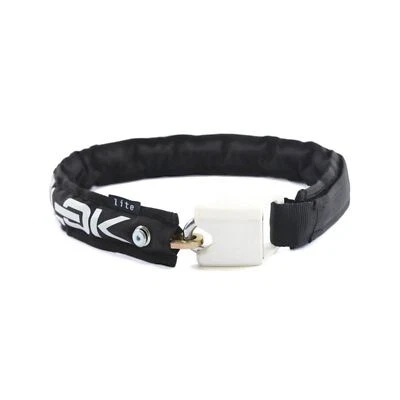 Hiplok LITE Wearable Easy To Carry Bike Cycle Chain Lock 6mm x 75cm Black/White - Image 1 of 4