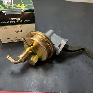🔥🔥🔥Mechanical Fuel Pump Carter M6804 Fits Select 75-81 GM Free Shipping - Picture 1 of 4