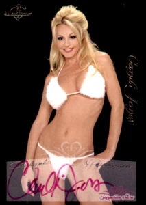 2005 Bench Warmers Signature Series Candi Jones Auto PINK Autograph - Picture 1 of 2