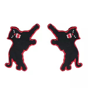 Panther Kombi Sneaker Bügelbild bestickt Applikation Patches - Bild 1 von 1