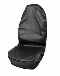 Protector de taller de cuero sintético protector de asiento funda de asiento airbag lateral negro Z061550 - Imagen 1 de 1